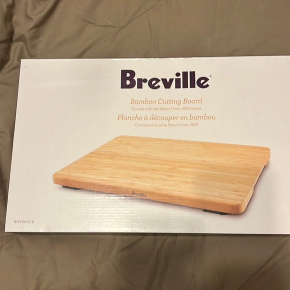 Breville Kitchen Nwt Breville Bamboo Cutting Boardserving Tray